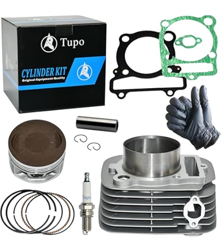 Amazon.com: MOTO1988 348cc Engine 83mm Cylinder Piston Ring Top