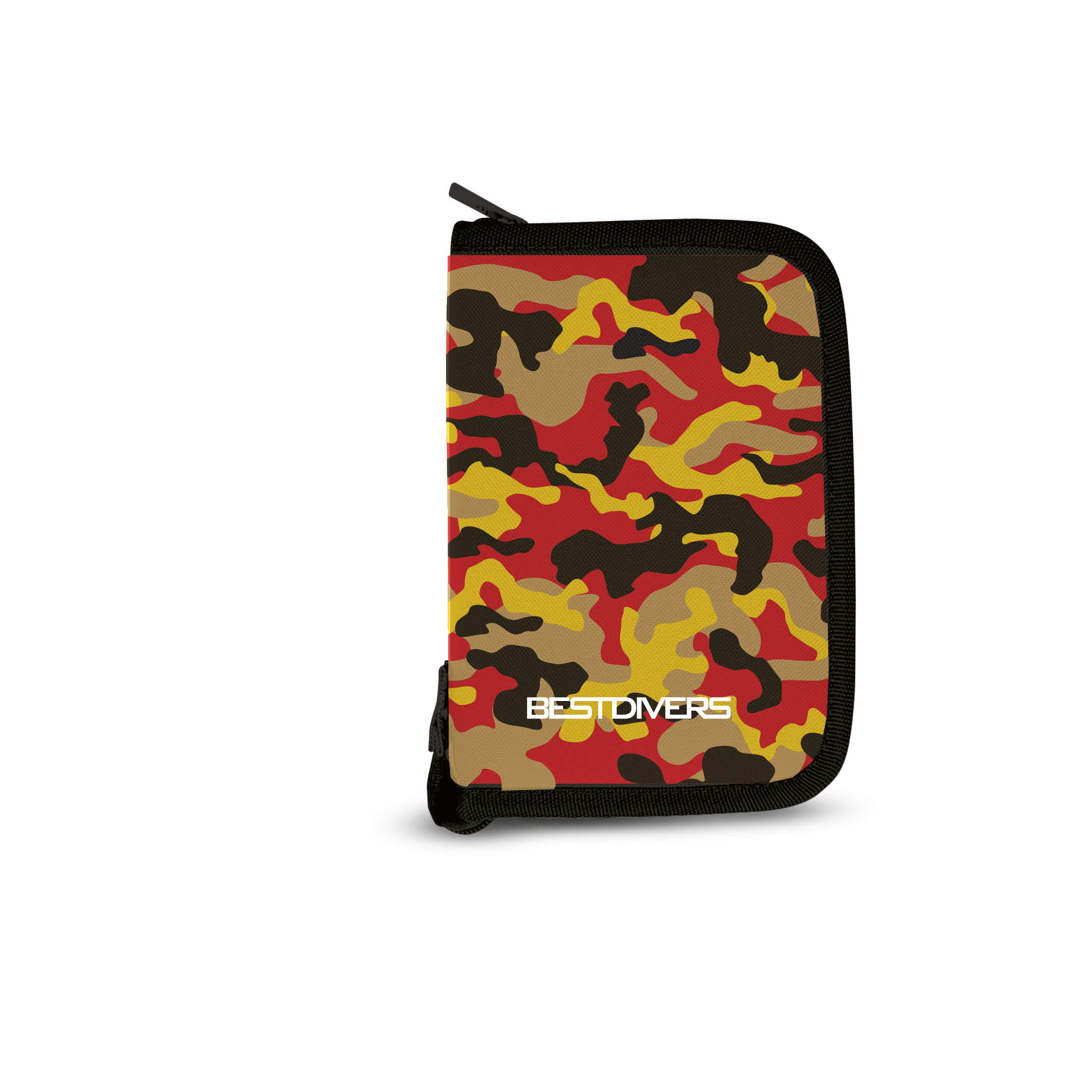 Best divers Dive Log Art 6 Rings Camouflage Red, Unisex Adult