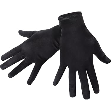 NIYANGLE Gants Mi-Doigts Gothiques PU Rivetées - 1 Paire Pour Cosplay, Halloween, Fêtes - Style Punk Rock Femme