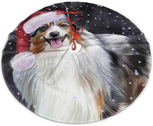 christmas australian shepherd