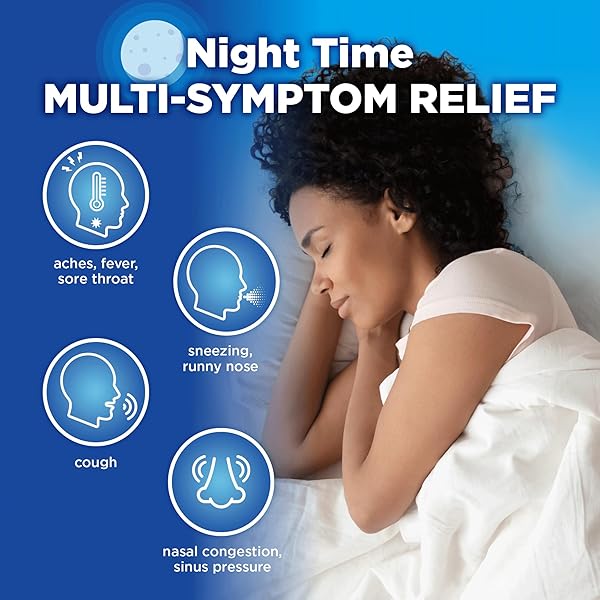 AMAZON BASIC CARE NIGHTTIME SEVERE COLD & FLU LIQUID, ORIGINAL, 12 FL OZ (PACK OF 1)