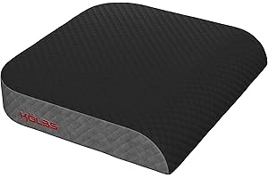 Kölbs Extra Large Seat Cushion, Stylish Plush Velvet Cover, X-Large Memory Foam for Office Chair, Floor Pillow, Cushion Back 