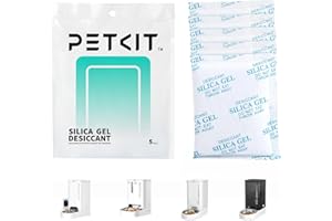 PETKIT Replaced Desiccant Bags for All Automatic Cat Dog Feeders -5 Packs, Pet Feeder Replaced Desiccant, Fresh Keeping