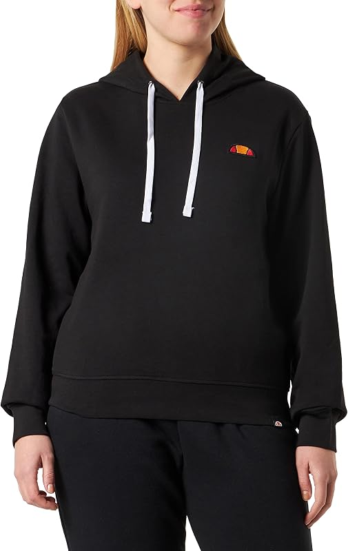 Sweatshirt com Capuz, Preto, S Mulheres