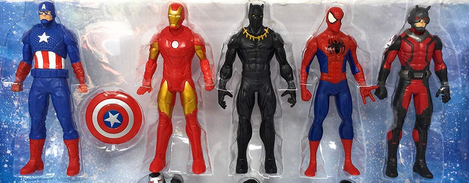 Marvel Action Figure & Blind Bag Bundles - (Ultimate Protectors Action Figure 8-Pack), Multicolor, Kindergrootte - Image 5