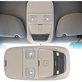 Clidr Overhead Console Dome Reading Light Map Lamp Compatible with 1999-2001 Dodge Ram 1500 2500 3500, 2002 Ram 2500 3500 Replaces SN96TL2AA