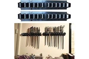 AUXPhome 2 Pack, Storage Bracket Rack for Wand Collection/Wand Display/Wand Stand/Wand Storage/Wand Rack - Can Holder up to 20 Wands （ no Wand ）