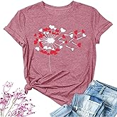 Valentines Day Shirts Women Cute Heart Shirts Valentines Day Gifts Tops