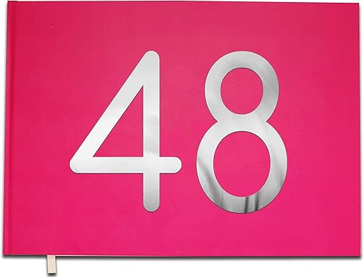 Uttscheid Livre D Or 48 Ans Anniversaire Mariage Retraite Lettres Chromees 100 Pages Qualite Premium Rose Macaron Amazon Fr Cuisine Maison
