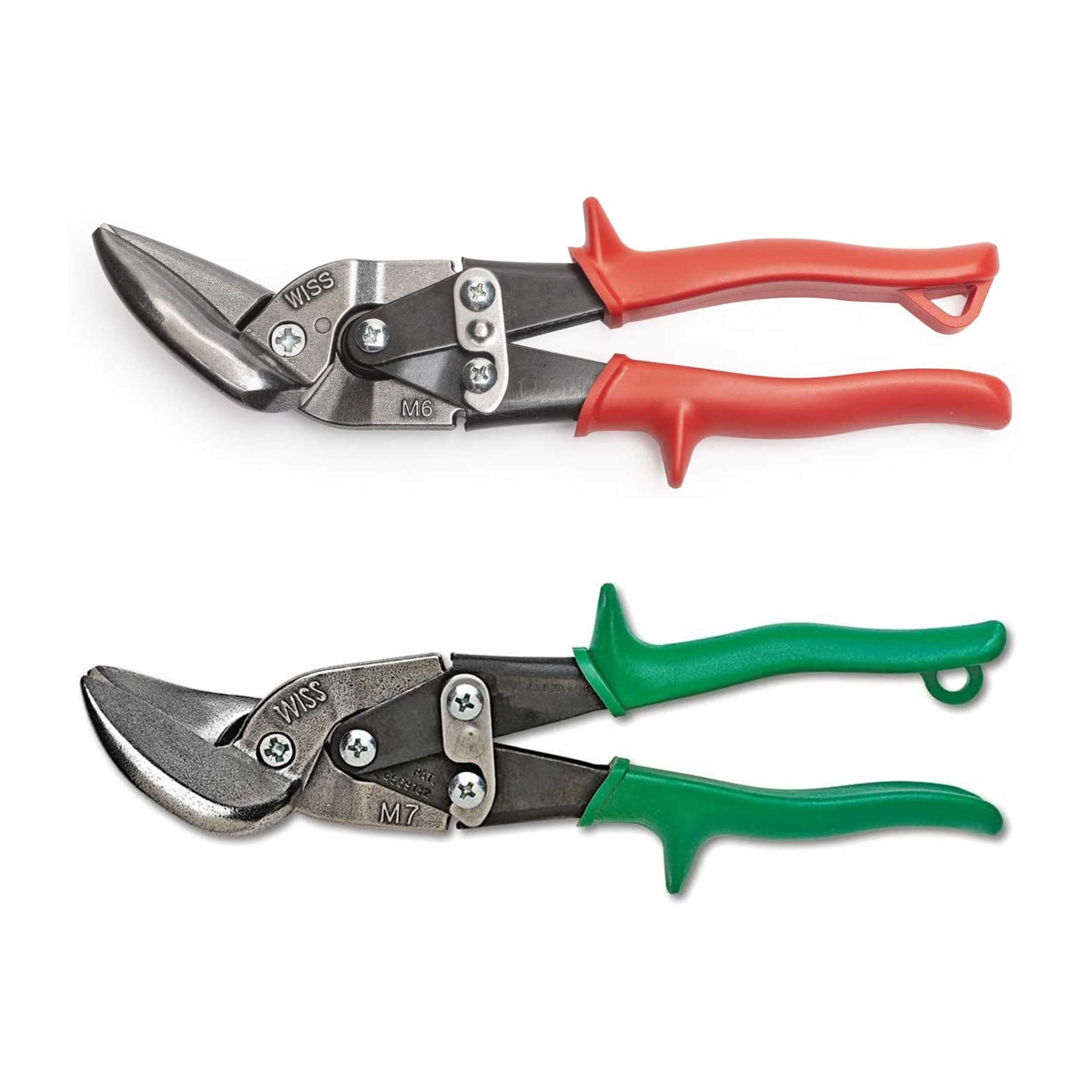 Crescent Wiss 2 Piece MetalMaster Offset Aviation Snips Including M6R & M7R - M6M7AMZ