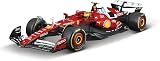 Bburago F1 Ferrari SF-25 2025 Hamilton 1:18 Diecast Model with Helmet view 1