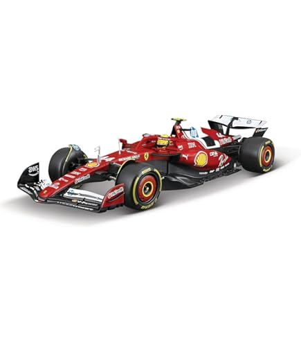 Amazon.com: Bburago - Ferrari SF24 F1 Miami 2024#Leclerc with