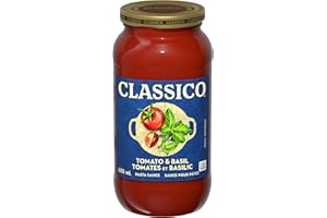 Classico Tomato & Basil Pasta Sauce, 600 mL Jar