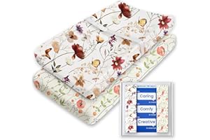 Changing Pad Cover for Girls Boys, TotBasic Premium Soft Boho Changing Table Covers, Stretchy Jersey Changing Table Sheets - Fits All Standard Changing Tables - 2 Pack