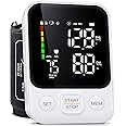 Blood Pressure Machine for Home Use Automatic Blood Pressure Monitor with 2x120 Reading Memory Adjustable Arm Cuff 8.7"-15.7"