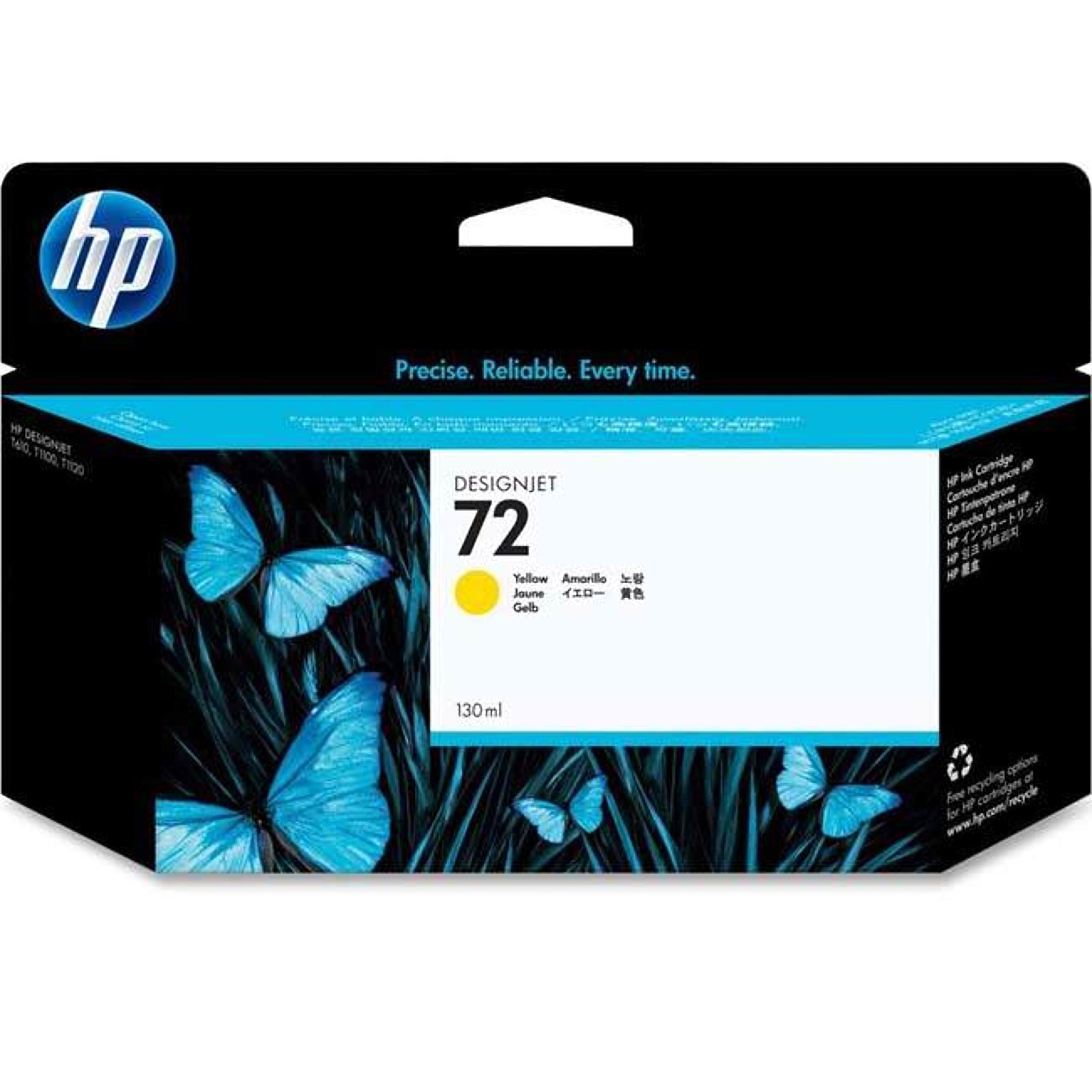 HP Refresh Cartridges Original Ink Cartridge Replacement C9373A (Yellow)