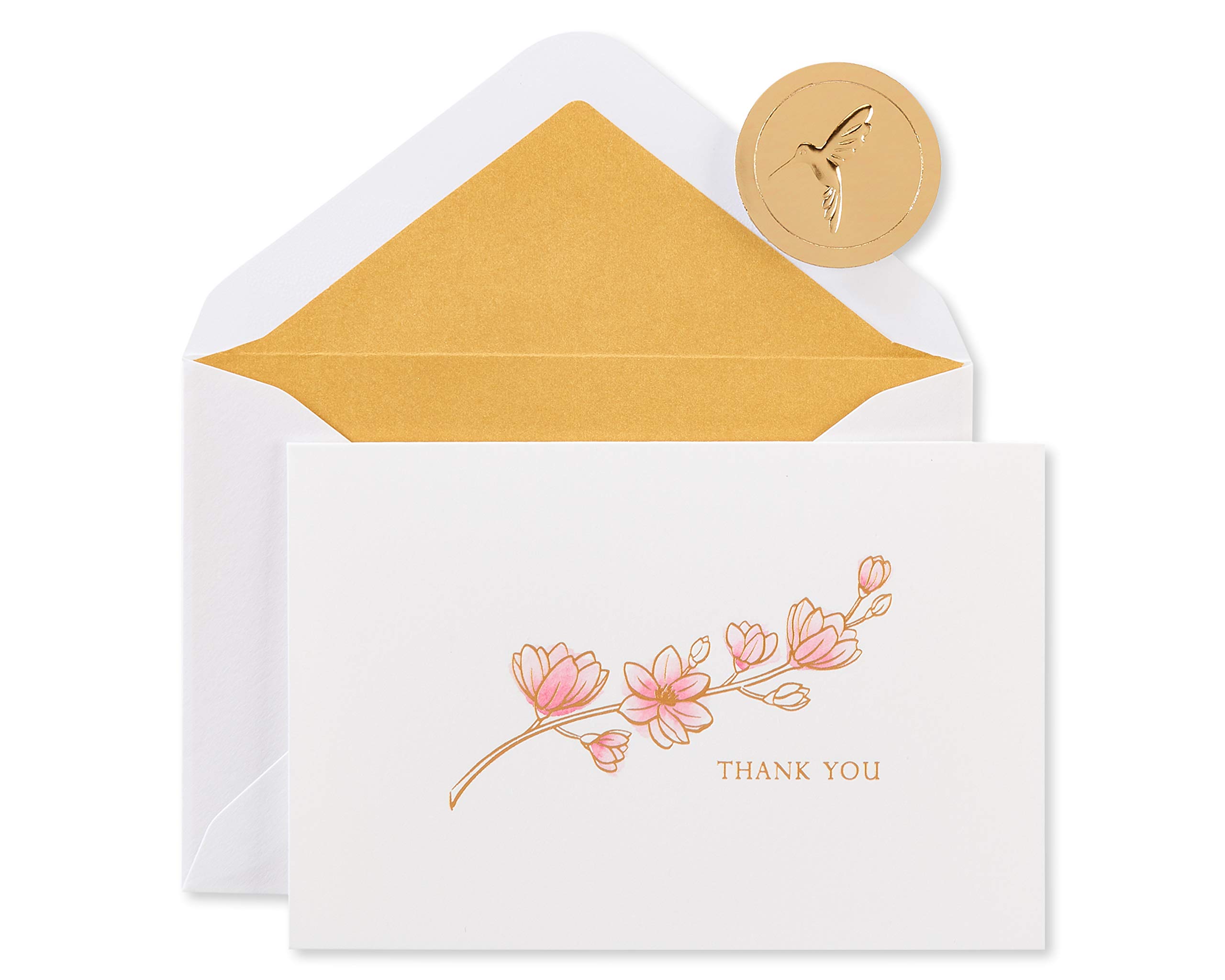 Photo 1 of Papyrus Thank You Cards with Envelopes, Magnolia (16-Count)