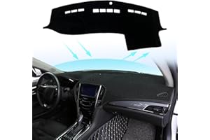 Partsable Dash Cover Mat Car Dashboard Cover for 2010-2018 Dodge Ram 1500 2500 3500 Interior Car Dashboard Pad Accessories Compatible with 10-18 Dodge Ram