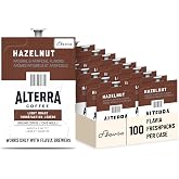 FLAVIA Alterra Hazelnut Coffee Freshpacks works only with Flavia Brewers, Light Roast (Case of 100)
