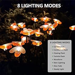 iFalarila Solar Lights for Outside, [4 Pack] Garden