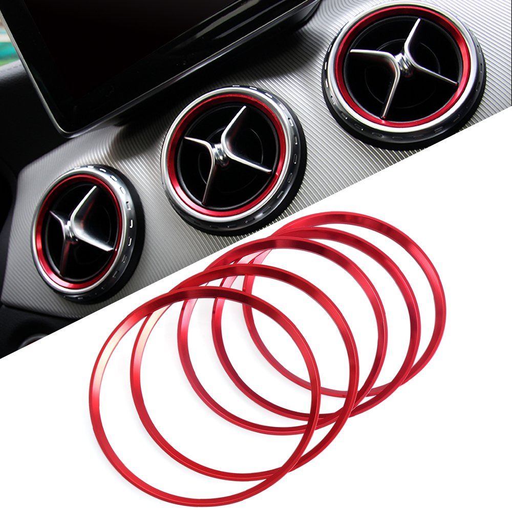 WOQUi Car Air Conditioning Air Vent Decoration for Mercedes Benz A B GLA CLASS W176 W246 GLA X156 200 220 260