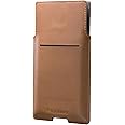 BlackBerry Leather Pocket Case for BlackBerry PRIV - Retail Packaging - Tan