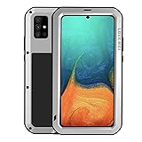 Simicoo Samsung A71 4G Military Metal Silicone Case