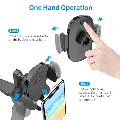 phone button holder