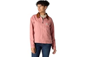 Carhartt Womens Rugged Flex Loose Fit Canvas Detroit JacketCoat