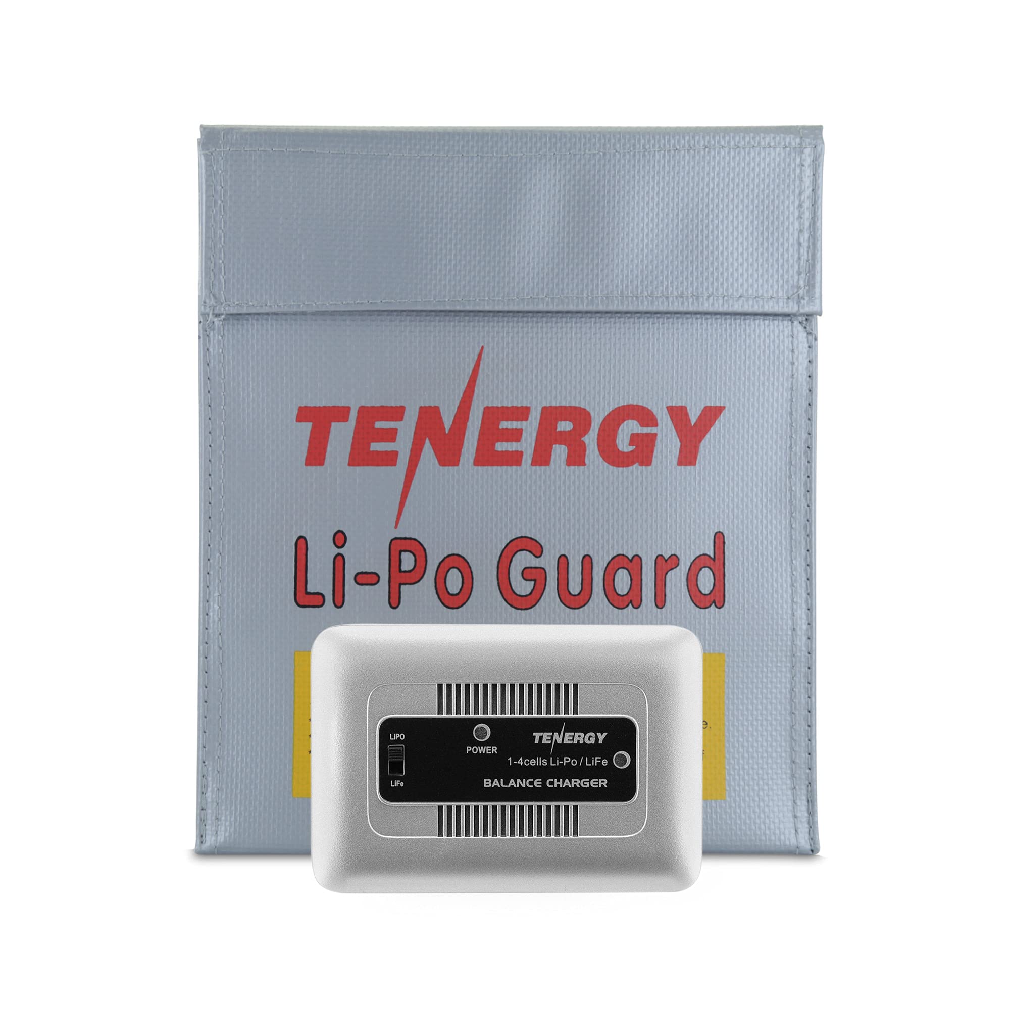 Photo 1 of Tenergy TN267 1-4 Cells Li-Po/Li-Fe Balance Charger and Lipo Charging Bag for Airsoft & RC Car Battery Packs with 1S to 4S XH Type Balance Connector
