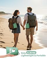 COVACURE Beach Blanket Mat 210x200cm Sandproof Waterproof with 3 Zipper Pockets view 6