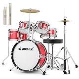 Kids Drum Sets Donner 5-Piece for Beginners,14 inch
