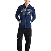 AEROPOSTALE mens Aero Logo Full Zip Hoodie- Arch