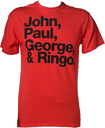 Paul & john & george & ringo shirt Clearance
