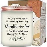 Maybeone Daughter in Law Gifts for Christmas Mothers Day - Birthday Gifts for Daughter in Law from Mother in Law - The Only Thing Better Than Having You as My Daughter-in-Law Scented Candle
