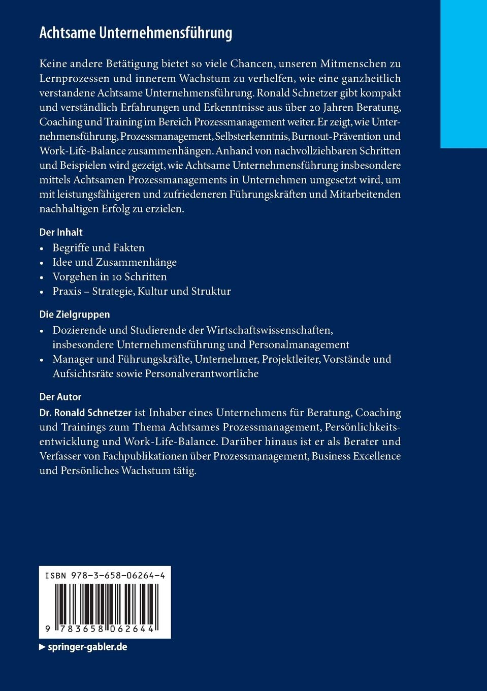 Achtsame Unternehmensfuhrung Pladoyer Fur Ein Sofortiges Umdenken Im Management Essentials Amazon De Schnetzer Ronald Bucher