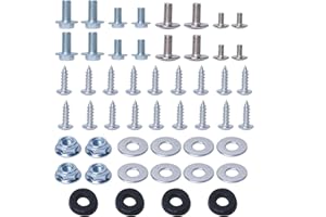 Podoy CRF50 Plastic Fairing Tank Mount Bolt Kit for compatible with XR50 CRF50 SDG SSR Pit Dirt Bike Motorcycle 50cc 90cc 110cc 125cc 140cc 150cc 160cc Plastic Panel Screw Set (50pc)