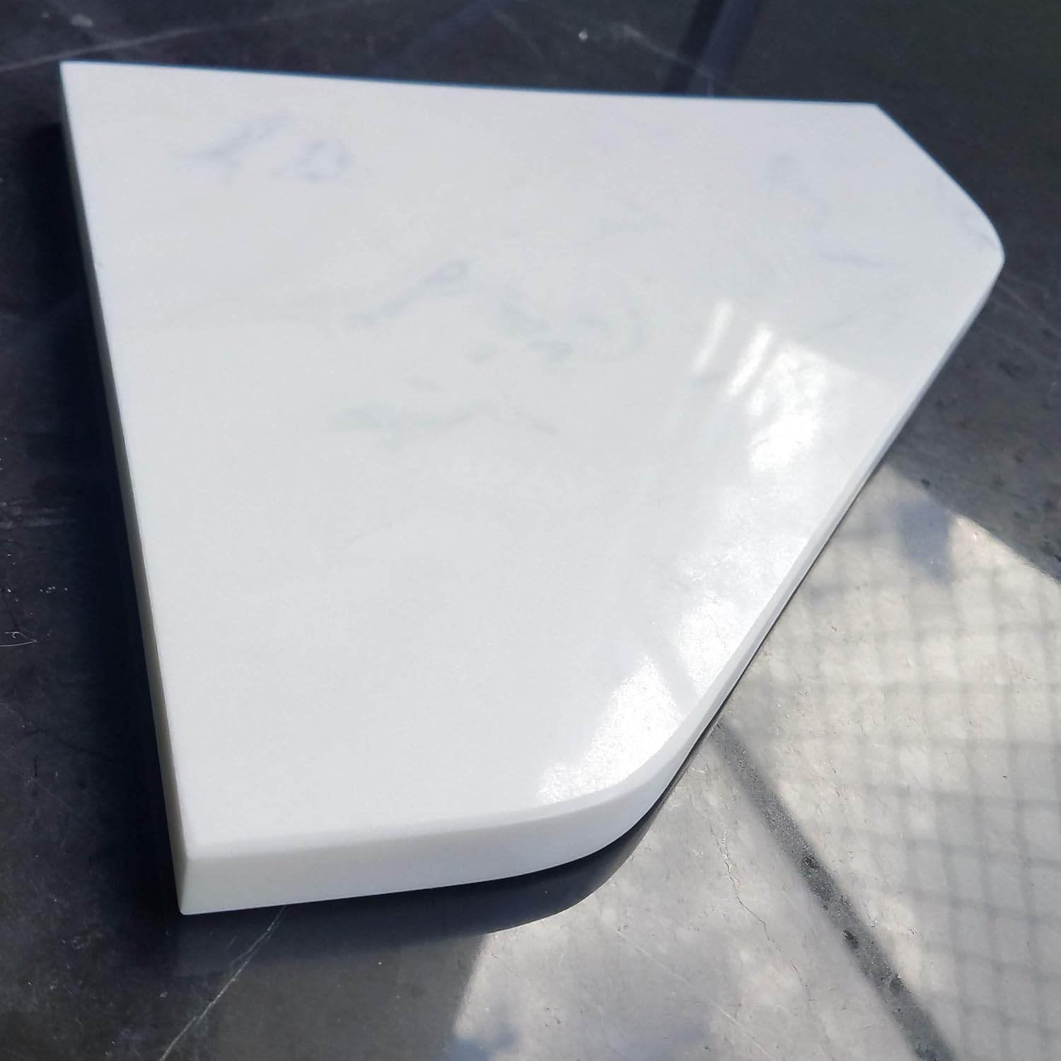 Amazon Com 8 Marble Shower Corner Shelf Soap Dish Dolomite