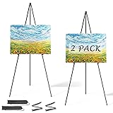 Easel Stand for Sign, Aredy 63" Portable Painting