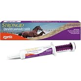 Strongid (pyrantel pamoate) Paste Dewormer for Horses, 20 mL Syringe | Parasite Control for All Equines &amp; Breeding Mares, Targets Large Strongyles &amp; Pinworms, Treats Roundworm in 4-6 Month Foals