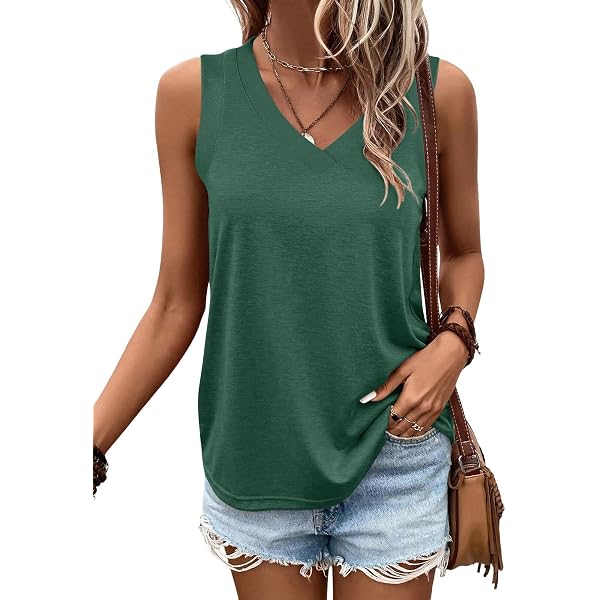 Women's Pleated Halter Tank Top - Sleeveless Flowy Tunic Blouse, Lightweight Summer Cami, Blue