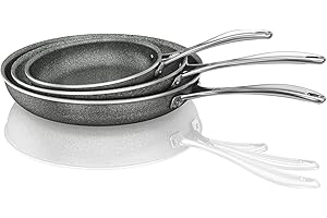 Henckels Capri Granitium 3-pc Aluminum Nonstick Fry Pan Set