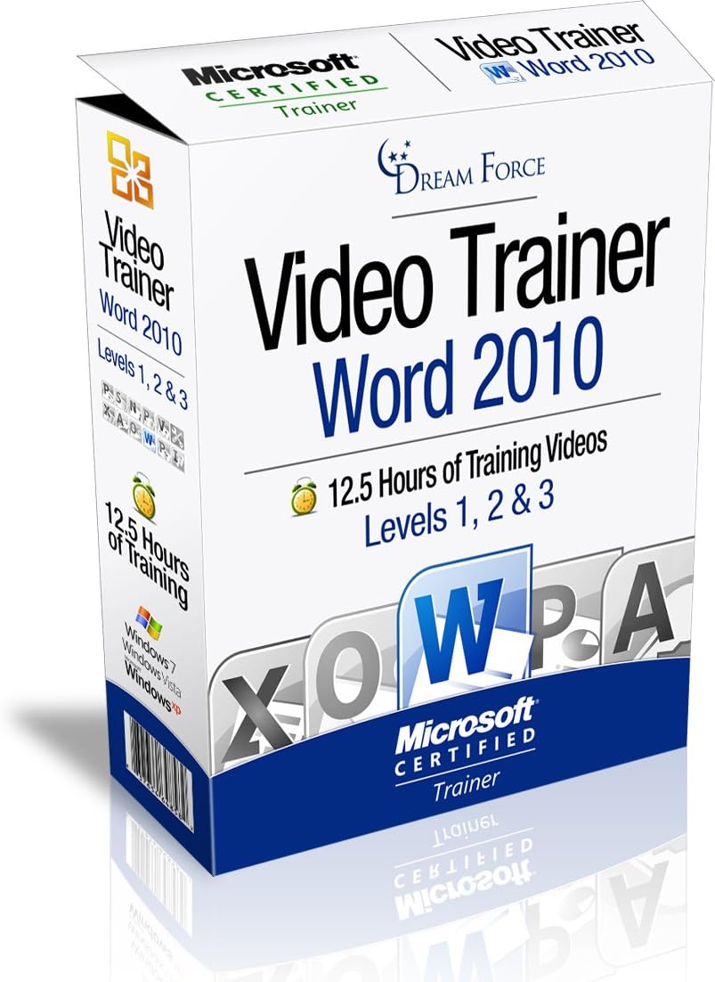 Word 2010 Training Videos – 12.5 Hours of Word 2010 training by Microsoft Office: Specialist, Expert and Master, and Microsoft Certified Trainer (MCT), Kirt Kershaw