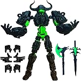 ULTHOOL Titan 13 Action Figure,Assembly Completed 3D Printed T13 Multi-Jointed Movable Robot with Full Articulation, Lucky 13 Nova 13 Dummy 13 (Black)