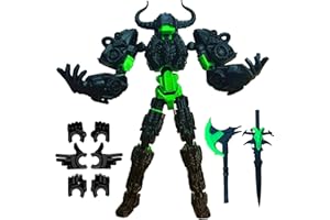 ULTHOOL Titan 13 Action Figure,Assembly Completed 3D Printed T13 Multi-Jointed Movable Robot with Full Articulation, Lucky 13 Nova 13 Dummy 13 (Black)