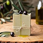 World’s Highest Olive Oil Content Soap – 100% Natural, Handmade & Moisturizing, Gentle for Sensitive Skin, Eczema & Psoriasis Relief, Unscented, Chemical-Free, Hypoallergenic, Face & Body Bar