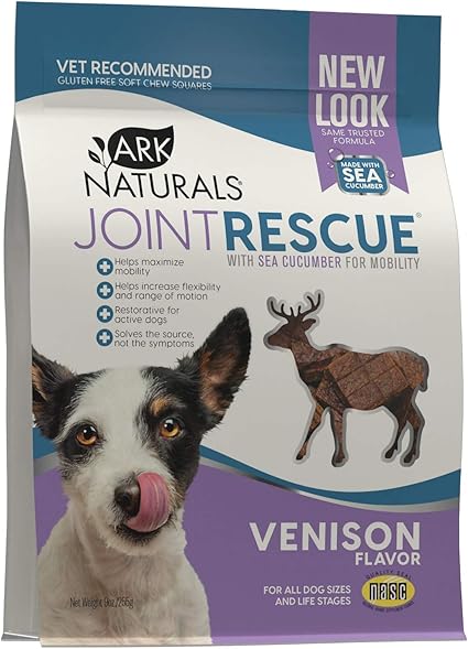 Amazon Com Ark Naturals Sea Mobility Joint Rescue Chews Venison