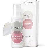 Balance Me Moisture Rich Face Cream 1.7 fl oz, Face Moisturizer for Dry Skin, Hydration and Reducing Redness