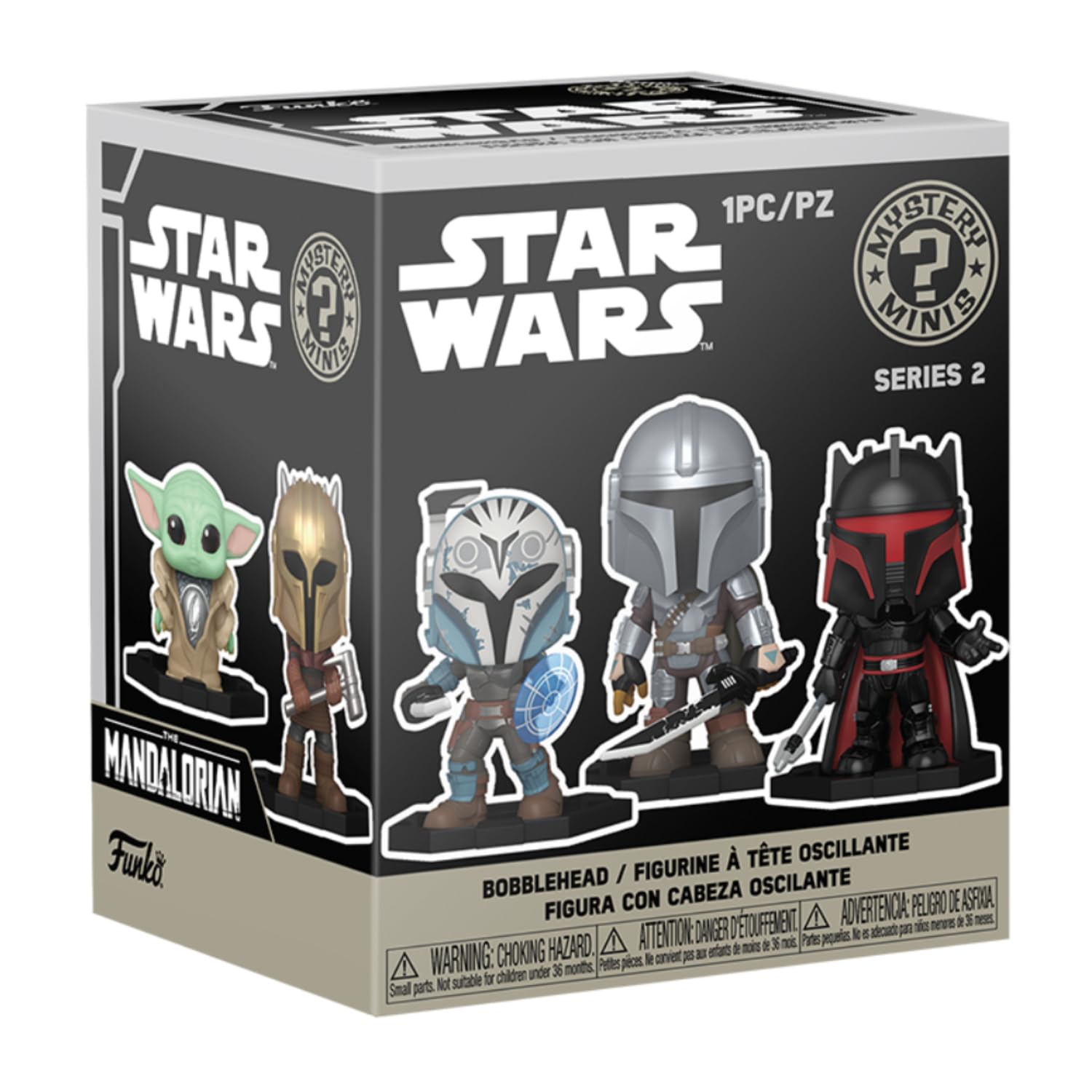 Funko Mystery Mini - Disney - the Mandalorian - 1 Of 12 to Collect - Styles Vary - Star Wars: the Mandalorian - Collectable Vinyl Figure - Gift Idea - Official Merchandise - Toys for Kids & Adults