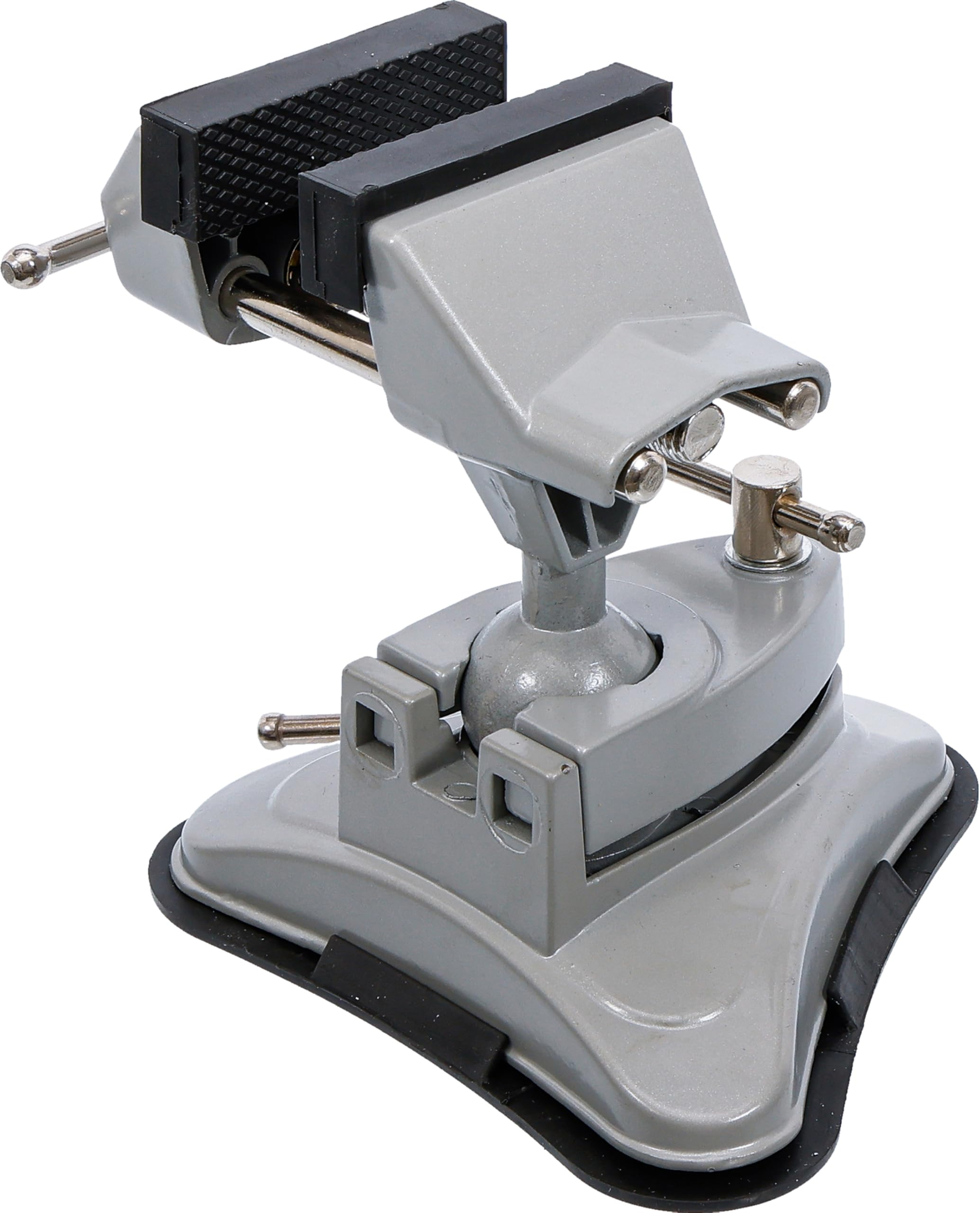 BGS Diy 71017 | Table Bench Vice | rotatable | Jaws 70 mm | with Vacuum Suction Base